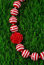 Load image into Gallery viewer, Girls Bubble Gum Necklace - Patriotic

