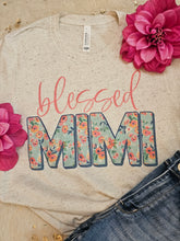 Load image into Gallery viewer, Mimi Floral Blessed Tee
