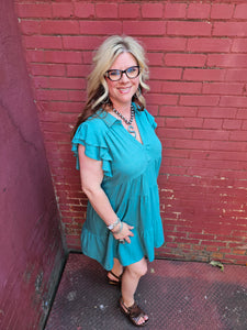 Jade Ruffles and Summer Days Dress