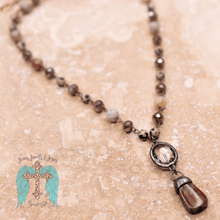 Load image into Gallery viewer, Bamboo Agate Pica Necklace

