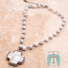 Load image into Gallery viewer, Theresa White Necklace
