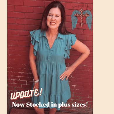 Jade Ruffles and Summer Days Dress
