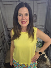 Load image into Gallery viewer, Banks Basic Lettuce Tank-Butter Yellow - Jeans Jewels and Jesus Boutique
