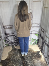 Load image into Gallery viewer, Brushed Crew Neck Sweater-Mocha - Jeans Jewels and Jesus Boutique

