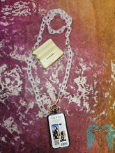 Load image into Gallery viewer, Clip and Go Crossbody Phone Strap- Ice Chain with Pouch - Jeans Jewels and Jesus Boutique
