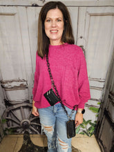 Load image into Gallery viewer, Clip and Go Phone Crossbody with Pouch-Chain - Jeans Jewels and Jesus Boutique
