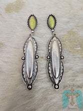 Load image into Gallery viewer, Coldsprings Silvertone Earrings - Jeans Jewels and Jesus Boutique
