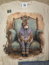 Load image into Gallery viewer, Donkey in Turquoise Tee - Jeans Jewels and Jesus Boutique
