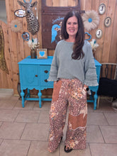 Load image into Gallery viewer, Dusty Blue Mineral Washed Top With Ruffles - Jeans Jewels and Jesus Boutique
