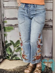 Driftwood Barbara Maui Punch Embroidered Jeans