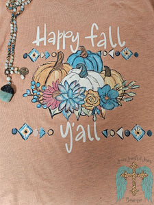 Happy Fall Y'all Tee