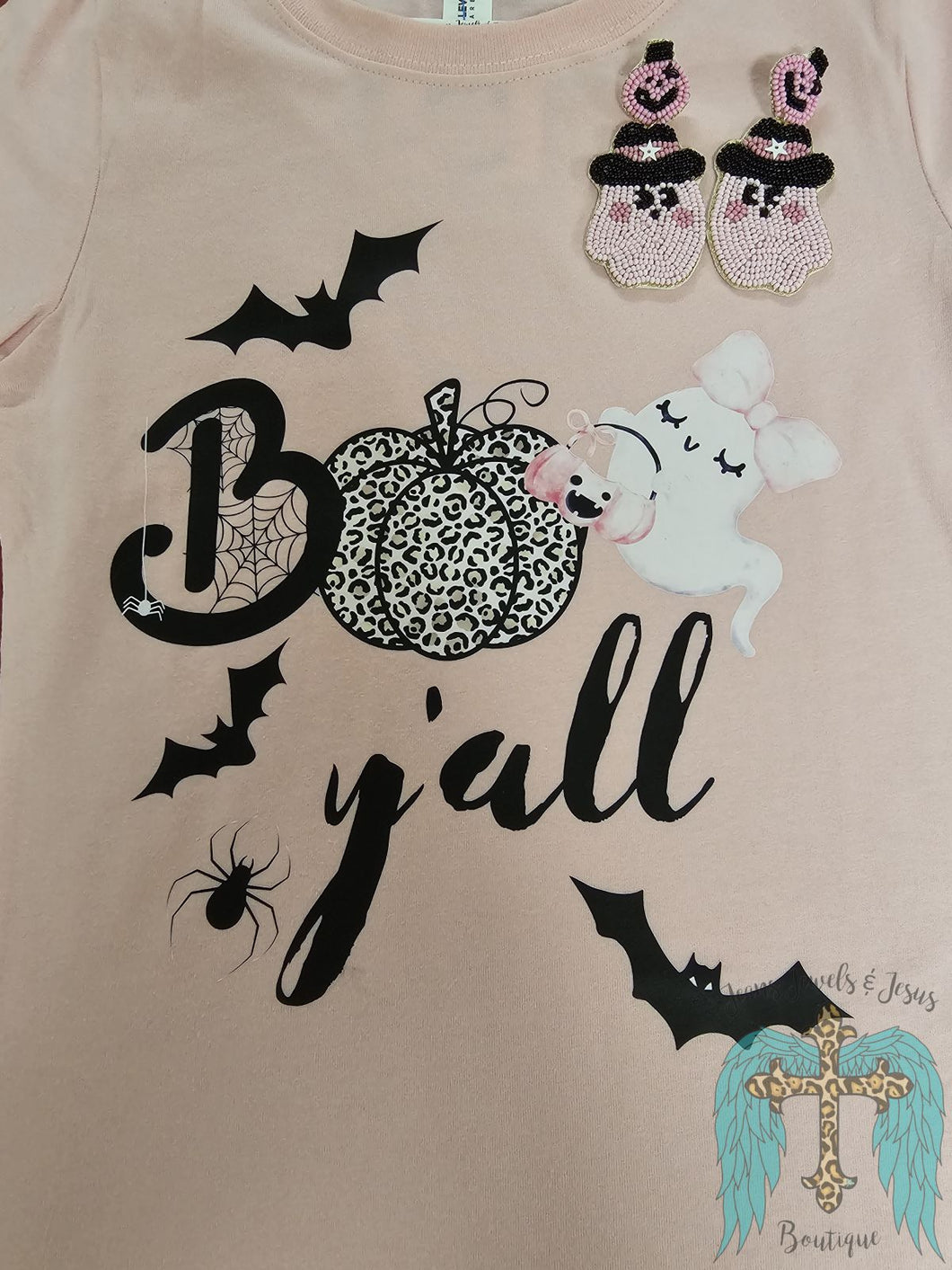 Kids Boo Y'all Graphic Tee