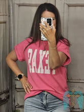 Load image into Gallery viewer, Ribbed Texas Top-Hot Pink
