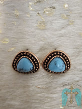 Load image into Gallery viewer, Semi Stone Stud Earrings
