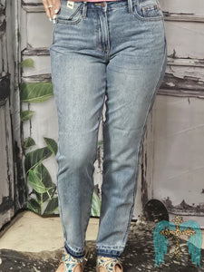 Rigid Front Judy Blue Boyfriend Jean- HW