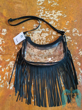 Load image into Gallery viewer, Game Day Clear Fringe Purse
