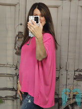 Load image into Gallery viewer, Savanna Jane Ribbed Top-Hot Pink
