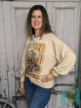 Load image into Gallery viewer, Rodeo Graphic Relaxed Fit Sweatshirt
