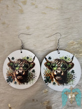 Load image into Gallery viewer, Custom St Patty Earrings
