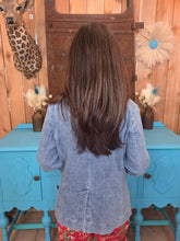 Load image into Gallery viewer, Eesome Denim Blazer - Jeans Jewels and Jesus Boutique
