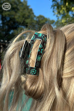 Load image into Gallery viewer, Forever in Turquoise Hair Clip - Jeans Jewels and Jesus Boutique
