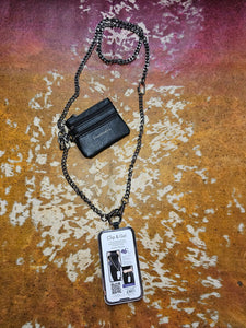 Clip and Go Phone Crossbody with Pouch-Chain