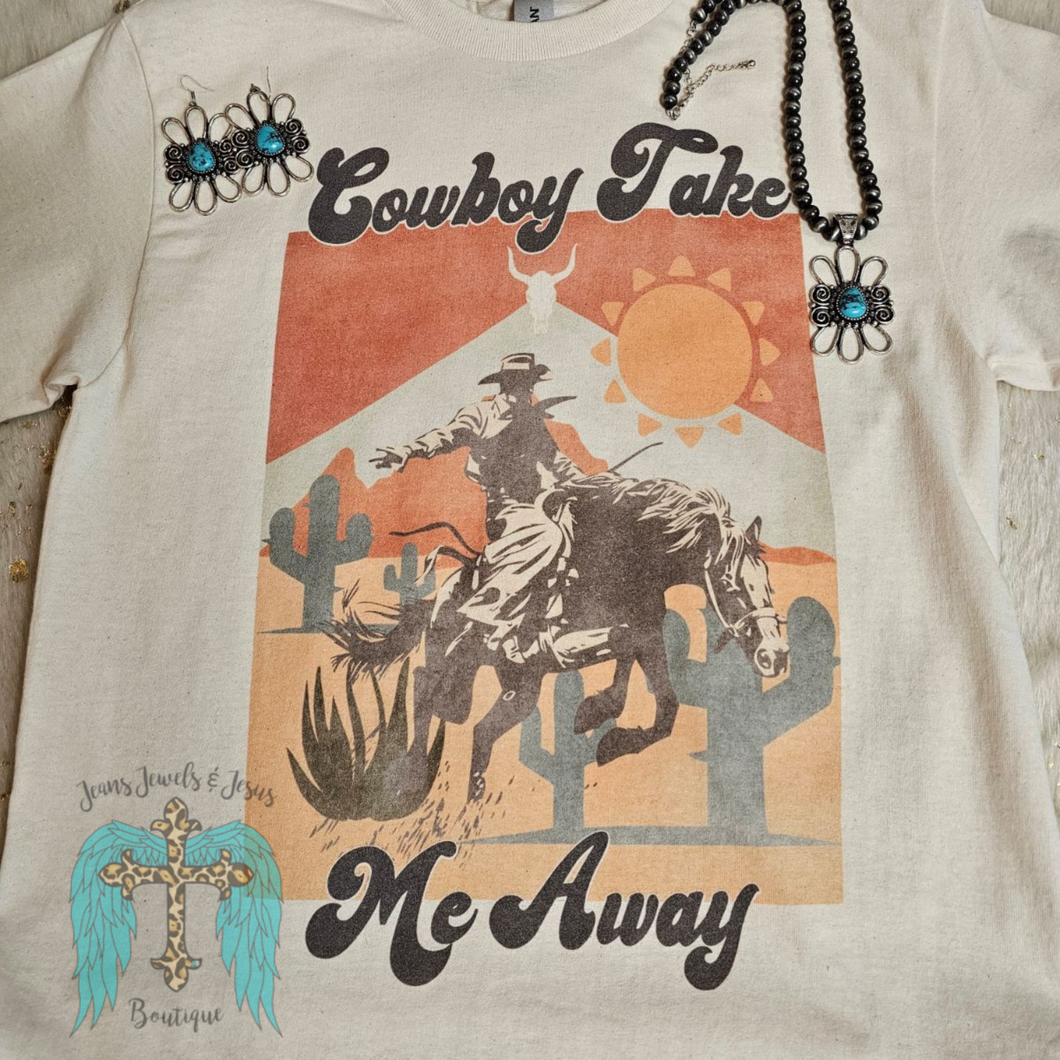 Cowboy Take Me Away Tee