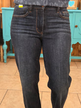 Load image into Gallery viewer, Judy Blue Mid Rise Dark Straight Jean (Short) - Jeans Jewels and Jesus Boutique
