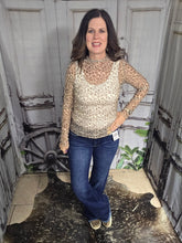 Load image into Gallery viewer, Mocha Leopard Mesh - Jeans Jewels and Jesus Boutique
