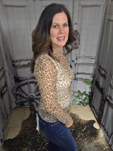 Load image into Gallery viewer, Mocha Leopard Mesh - Jeans Jewels and Jesus Boutique
