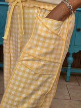 Load image into Gallery viewer, Soft Brushed Checkered Barrel Knit Pants-Yellow
