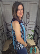 Load image into Gallery viewer, Serape Printed Sleeveless Top
