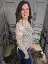 Load image into Gallery viewer, Tiny Star Mesh Top
