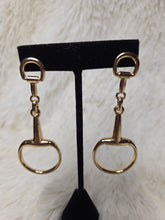 Load image into Gallery viewer, Snaffle Bit Earrings
