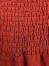 Load image into Gallery viewer, Western Ruffled Wide Leg Pants-Orange

