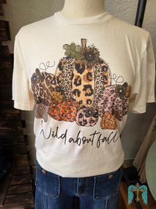 Wild About Fall Pumpkins Tee