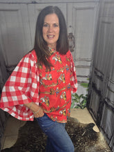 Load image into Gallery viewer, Wild West Retro w/Gingham Sleeve
