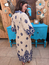 Load image into Gallery viewer, Umgee Boho Medallion Maxi Dress
