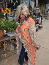 Load image into Gallery viewer, Saddle Up Sunset Kimono
