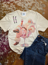 Load image into Gallery viewer, Santa Wine Glass Tee
