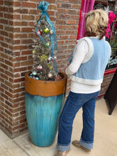 Load image into Gallery viewer, Denim Sherpa Lined Vest
