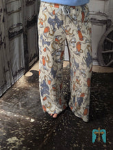 Load image into Gallery viewer, Western Printed Brushed Hacci Pants
