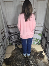 Load image into Gallery viewer, Brushed Crew Neck Sweater-Pink

