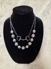 Load image into Gallery viewer, Snaffle Bit Necklace With Crystals
