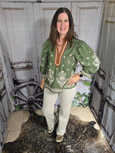 Load image into Gallery viewer, Risen TC HR Ankle Straight-Textured Jean-Almond
