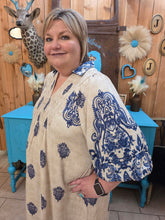 Load image into Gallery viewer, Umgee Boho Medallion Maxi Dress
