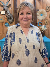 Load image into Gallery viewer, Umgee Boho Medallion Maxi Dress
