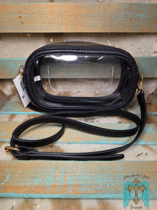 Stadium Clear Oval Crossbody Bags