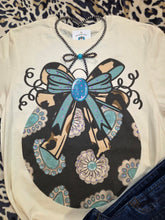 Load image into Gallery viewer, Leopard and Concho Ornament Tee
