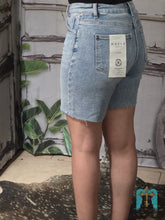 Load image into Gallery viewer, Risen TC- High Rise-Mid Length Raw Hem Short
